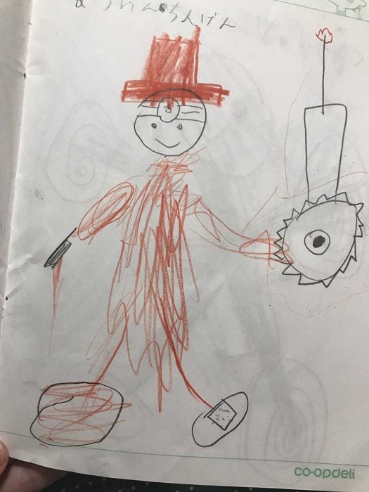 dibujo niño