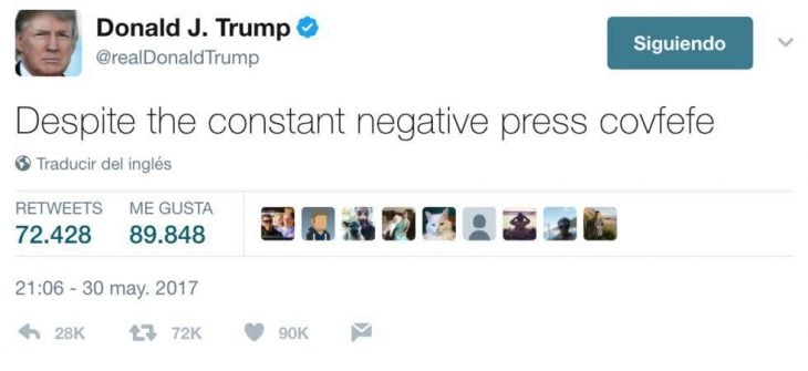 covfefe Donald Trump