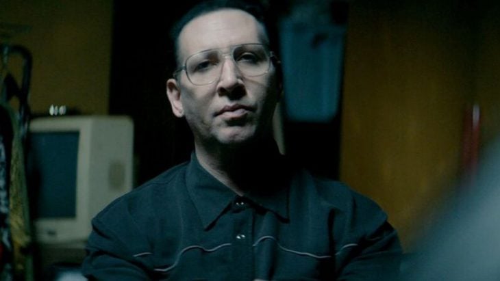 Marilyn Manson con lentes