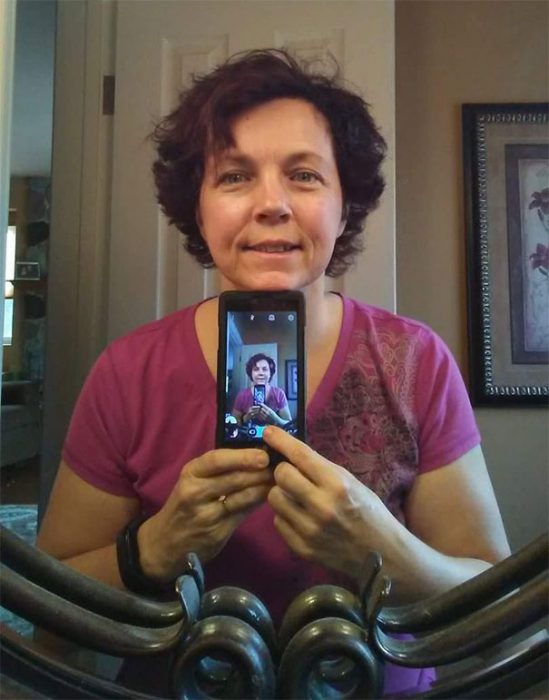 mamá selfie