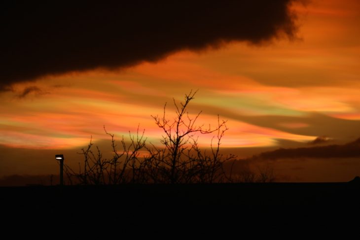 Nubes nacaradas