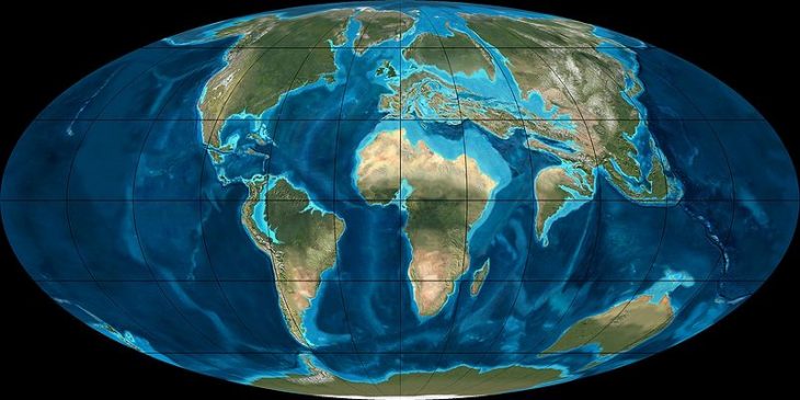 Separación de Pangea