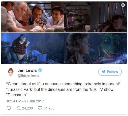 Jen Lewis Dinosaurios y Jurassic Park