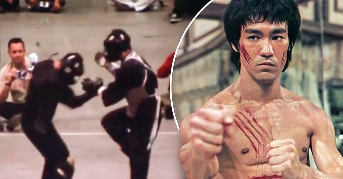 La Pelea De Bruce Lee Y Chuck Norris