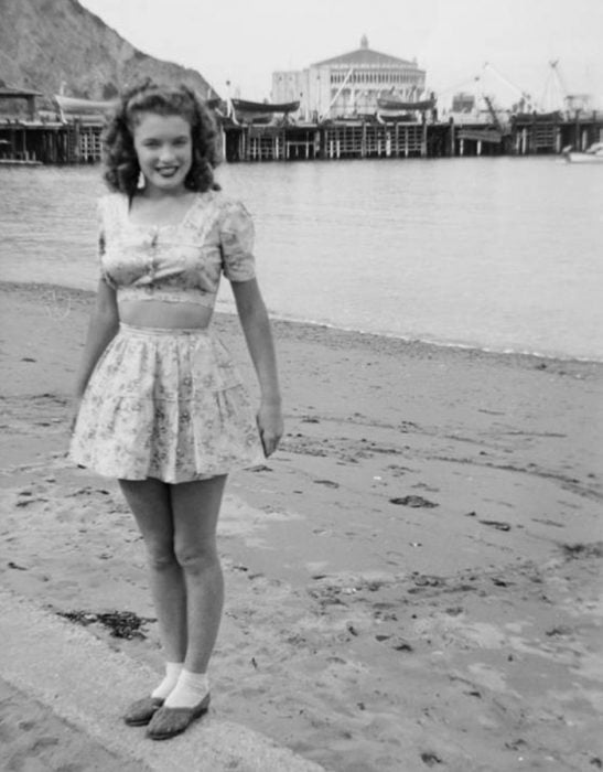 Fotos que muestran la vida de Marilyn Monroe antes de ser famosa 15