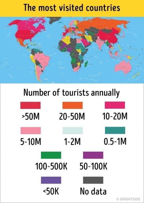 mapa turistas