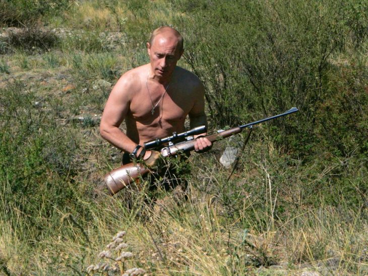 putin cazando