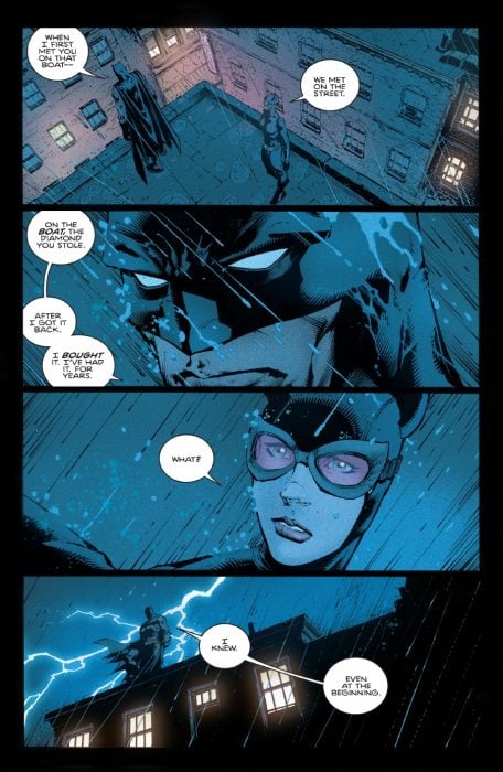 Escena del cómic de Batman