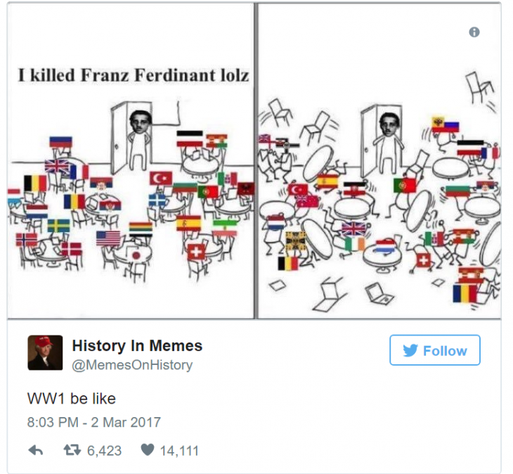 history memes 1 primera guerra mundial