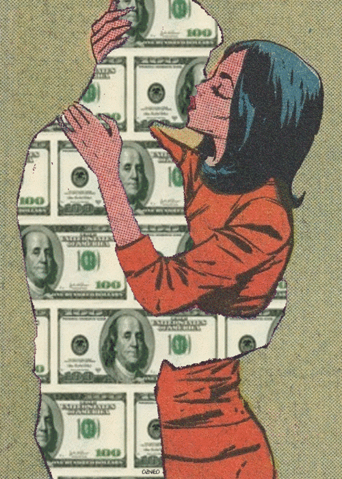 gif mujeres y dinero