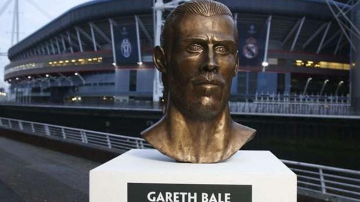 El busto de Gareth Bale 