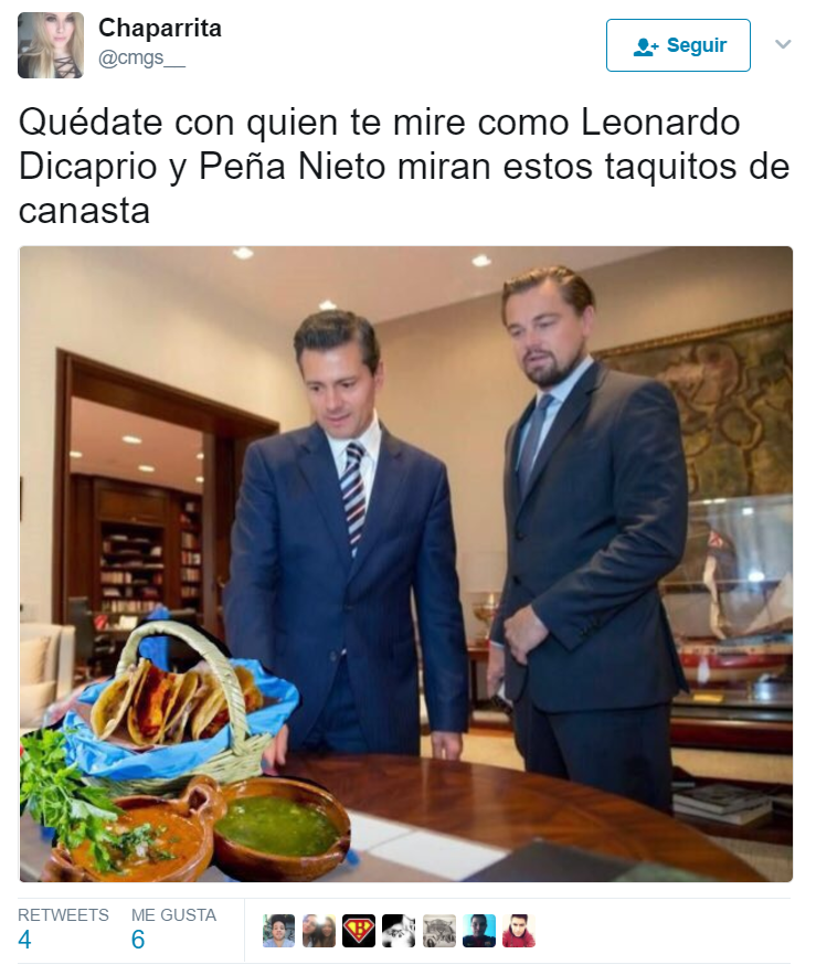Los memes de la reunión entre Peña Nieto y Leonardo DiCaprio