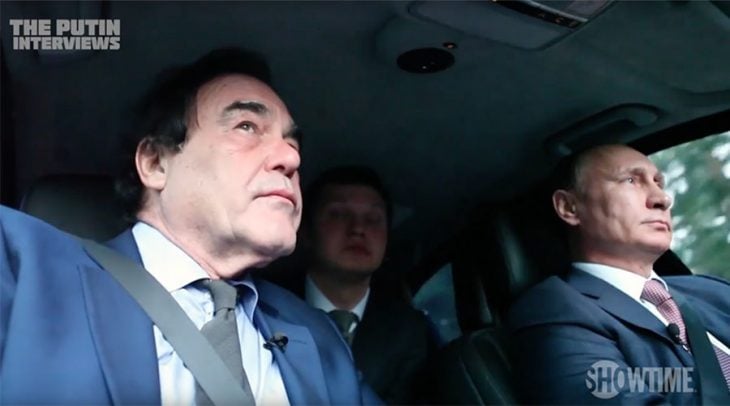 Oliver Stone y Vladimir Putin