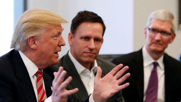 peter thiel trump