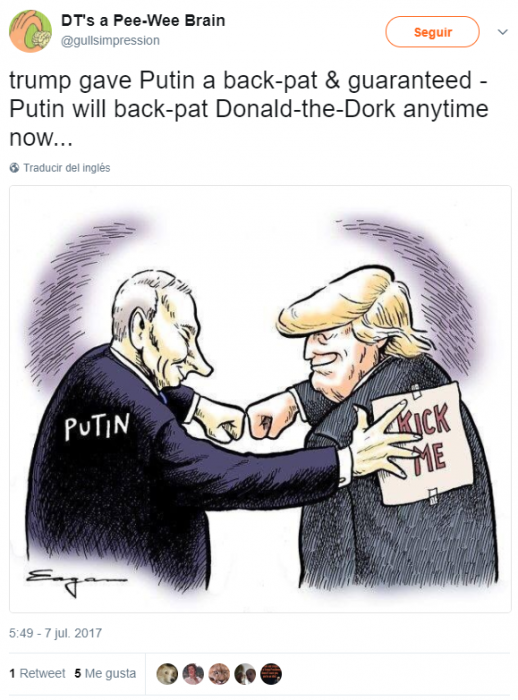 putin y trump