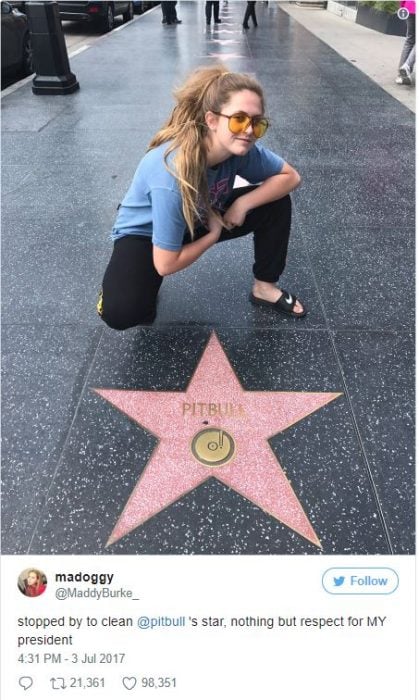 Chica limpia estrella de donald trump 16