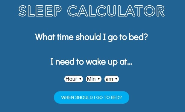 Sleep Calculator calculadora del sueño