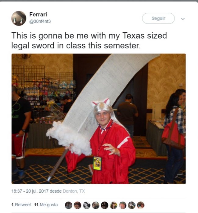 texas uso de espadas