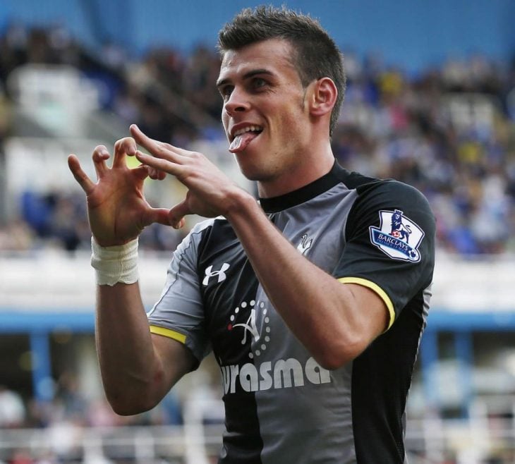 Gareth Bale celebra gol