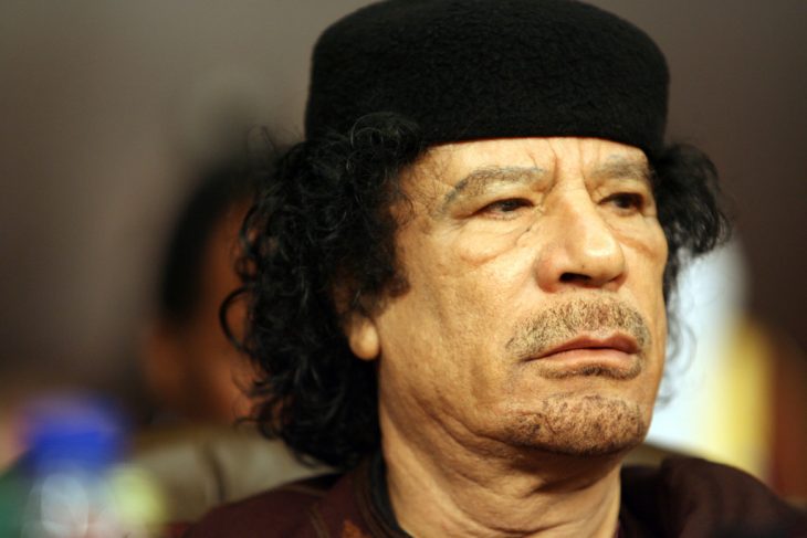 Muamar Al-Gaddafi