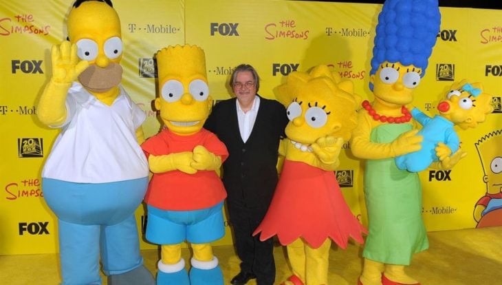 Matt Groening con Los Simpson