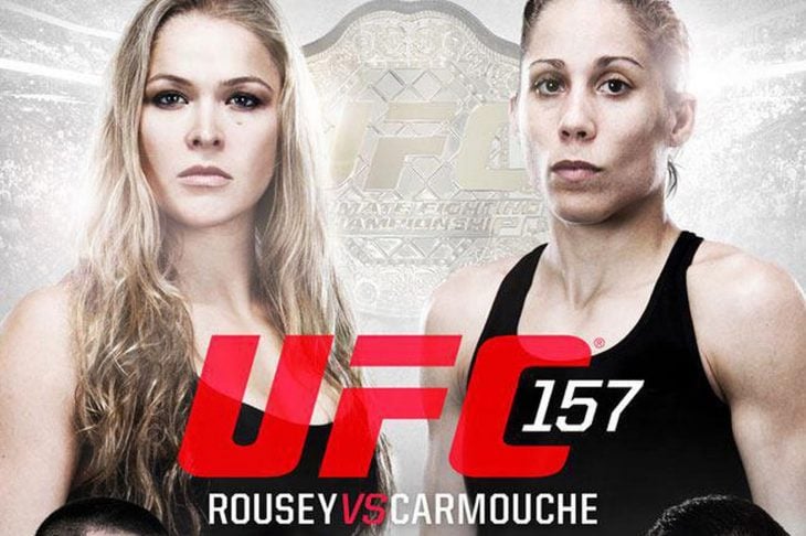 Ronda Rousey y Liz Carmouche