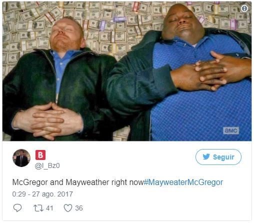 Mayweather vs McGregor