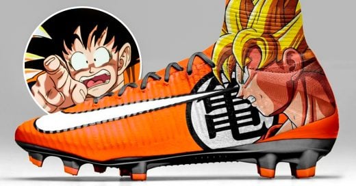 Nike prepara su producción de tenis de Dragon Ball Z.