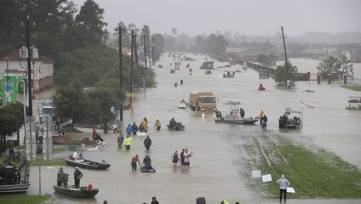 Inundación en Texas