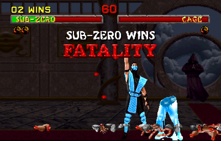 Mortal Kombat fatality sub zero