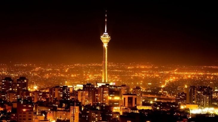 iran skyline