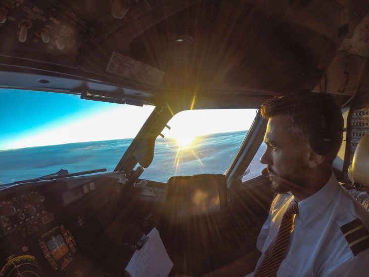 Piloto selfie