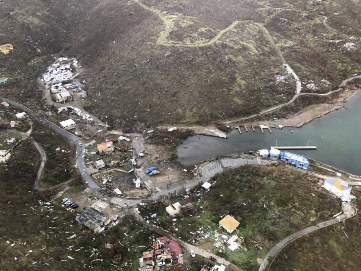 Huracán Irma destrosos