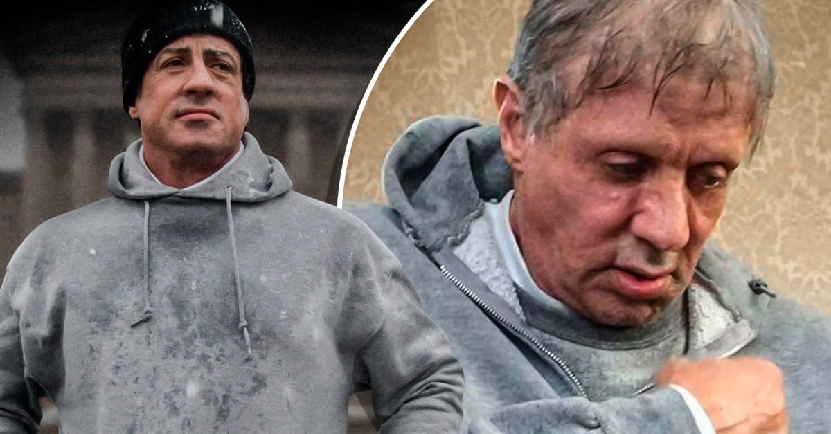 Sylvester Stallone luce enfermo en la próxima película de Creed