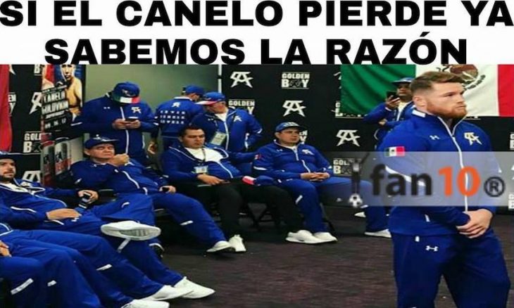 pelea canelo Golovkin meme