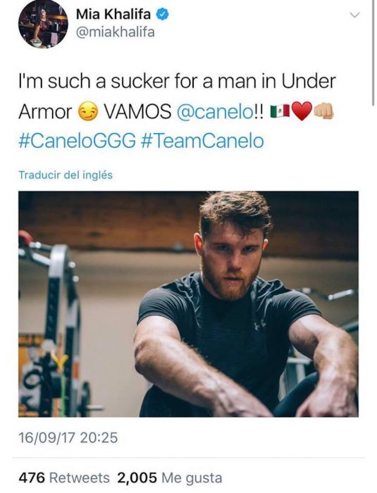 pelea canelo Golovkin meme mia kalifa