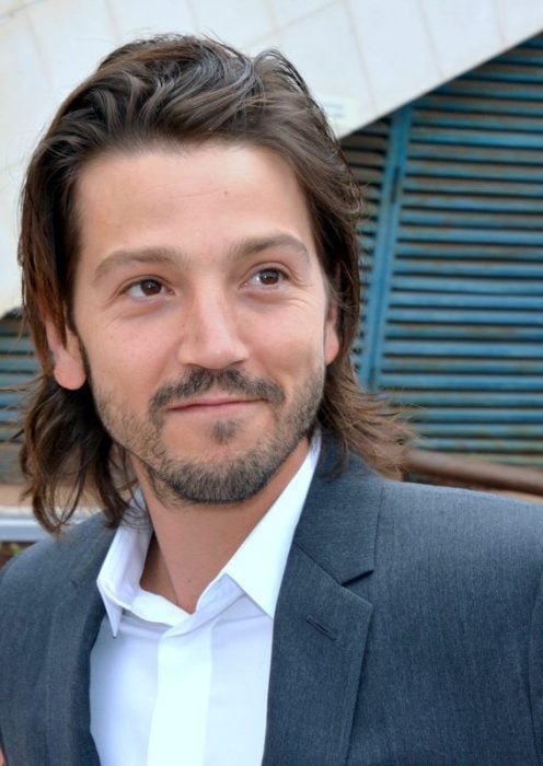 Diego Luna sonríe