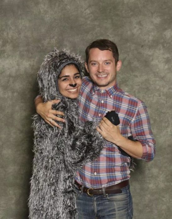 Elijah Wood con sus fans