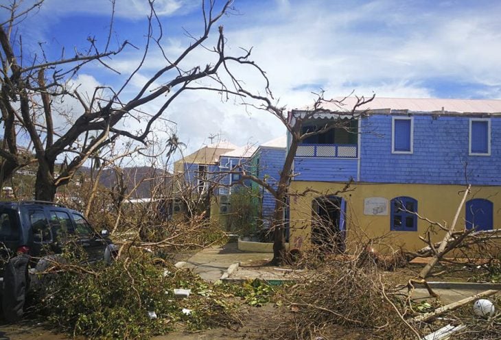 Huracán Irma destrosos