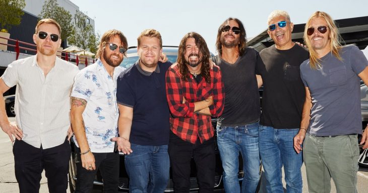 foo fighters james corden