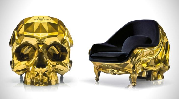 skull sofa