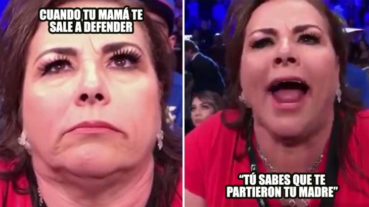 mama de canelo pelea meme