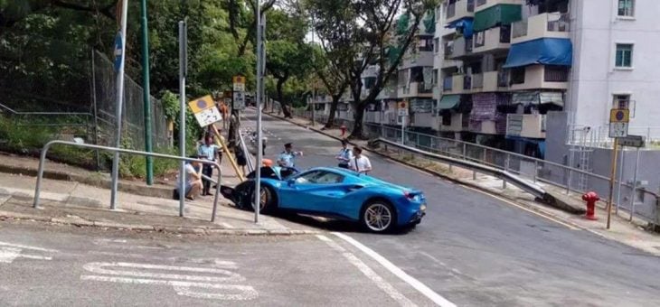 hombre estrella ferrarri por perro