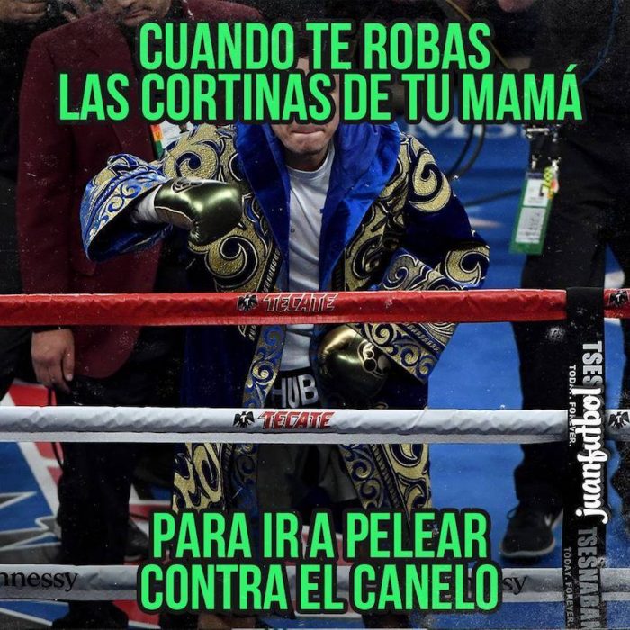 pelea canelo Golovkin meme