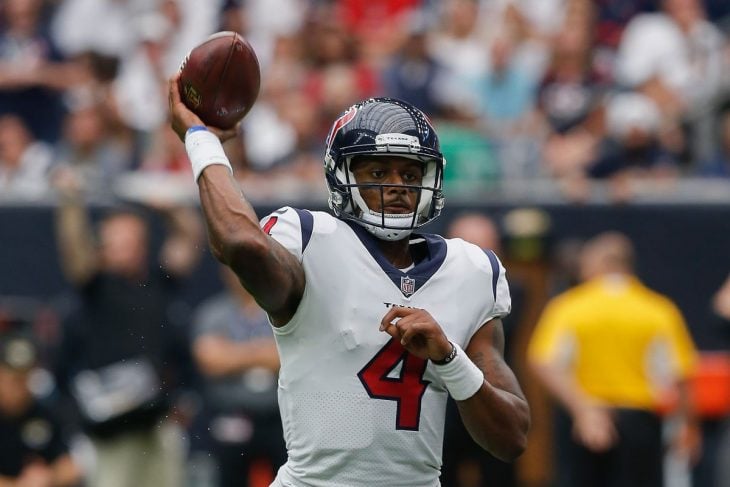 Deshaun Watson, mariscal de campo de los Texanos