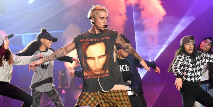 Justin bieber y marilyn manson