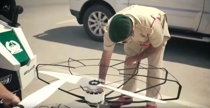 Hoverbike policía Dubai