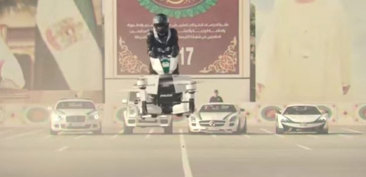 Hoverbike policía Dubai