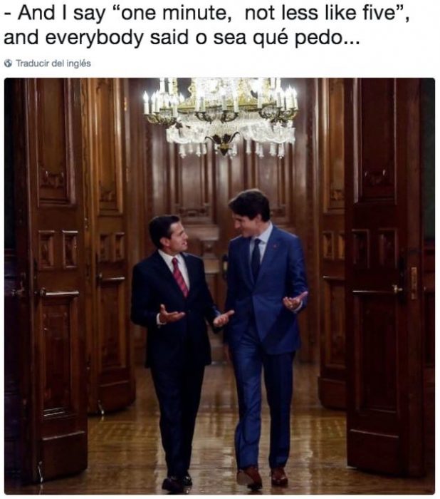 Memes Peña Nieto Trudeau