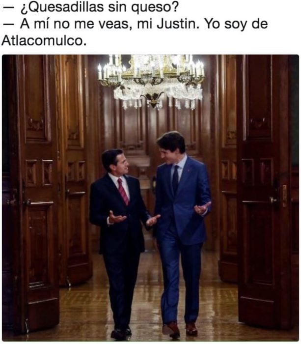 Memes Peña Nieto Trudeau